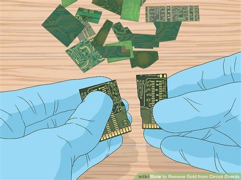 How to Remove Gold from Circuit Boards: 12 Steps (with .